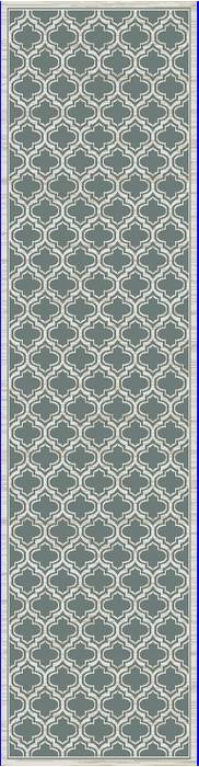 Dynamic YAZD Blue Runner 20 X 77 Area Rug YA282816510 801-123032 Image 0