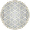 Dynamic YAZD Grey Round 53 X 53 Area Rug YAR52816910 801-123040 Thumb 0