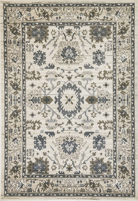 Dynamic YAZD Beige 710 X 1010 Area Rug YA9128531100 801-123060 Image 0