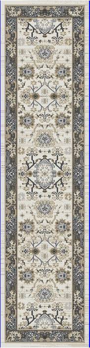 Dynamic YAZD White Runner 20 X 77 Area Rug YA288531190 801-123062 Image 0