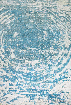 Dynamic ZODIAC Blue Rectangle 8x11 ft  Carpet 123119