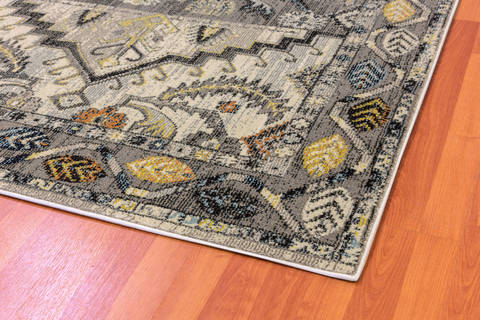 Dynamic ZODIAC Grey 710 X 1010 Area Rug ZO9126630900 801-123121 Image 1