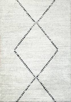 Dynamic MEHARI White Rectangle 2x4 ft  Carpet 123126