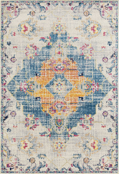 United Weavers Abigail Blue Runner 20 X 70 Area Rug 713 20460 28E 806-123178 Image 0