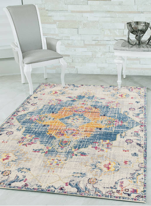 United Weavers Abigail Blue Round 70 X 70 Area Rug 713 20460 88R 806-123180 Image 1