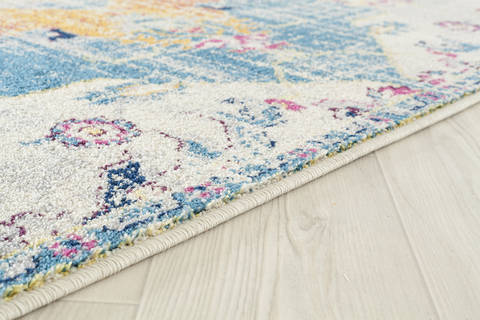 United Weavers Abigail Blue Round 70 X 70 Area Rug 713 20460 88R 806-123180 Image 4