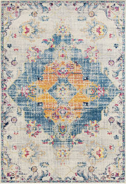 United Weavers Abigail Blue Rectangle 7x10 ft Olefin Carpet 123181