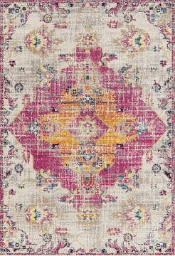 United Weavers Abigail Purple Rectangle 1x2 ft Olefin Carpet 123184