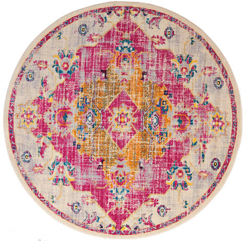 United Weavers Abigail Purple Round 70 X 70 Area Rug 713 20481 88R 806-123187 Image 0