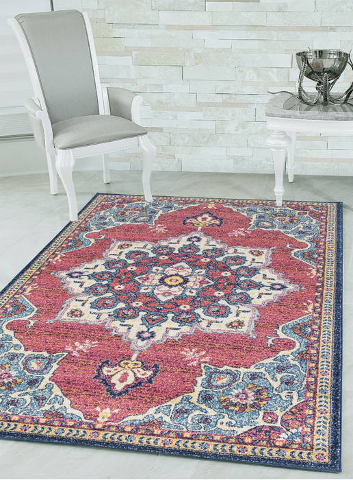 United Weavers Abigail Blue 90 X 130 Area Rug 713 20768 1013 806-123210 Image 1
