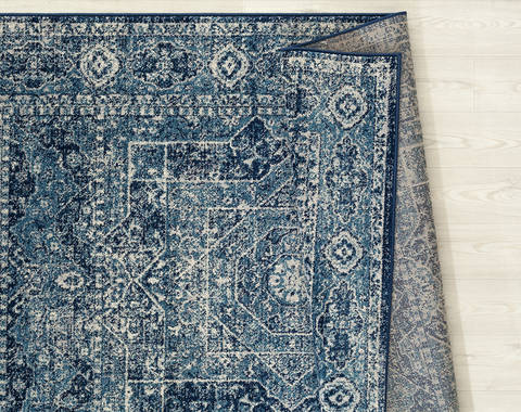 United Weavers Abigail Blue 120 X 150 Area Rug 713 21068 1215 806-123246 Image 3