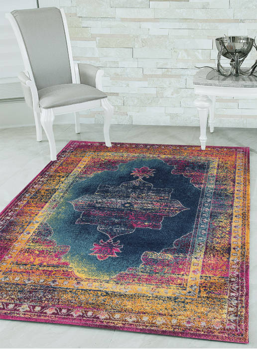 United Weavers Abigail Blue Runner 20 X 70 Area Rug 713 21260 28E 806-123269 Image 1