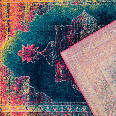 United Weavers Abigail Blue Runner 20 X 70 Area Rug 713 21260 28E 806-123269 Image 3