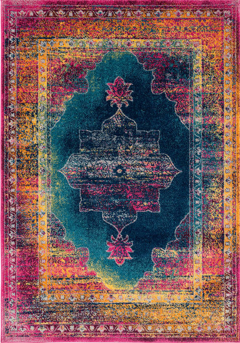 United Weavers Abigail Blue Runner 20 X 70 Area Rug 713 21260 28E 806-123269 Image 0