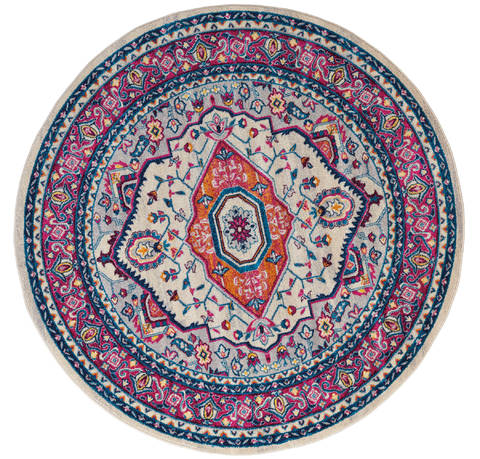 United Weavers Abigail Purple Round 70 X 70 Area Rug 713 21381 88R 806-123278 Image 0