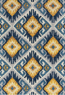United Weavers Abigail Blue Runner 6 to 9 ft Olefin Carpet 123283
