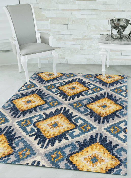 United Weavers Abigail Blue Round 70 X 70 Area Rug 713 21468 88R 806-123285 Image 1