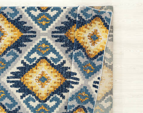 United Weavers Abigail Blue Round 70 X 70 Area Rug 713 21468 88R 806-123285 Image 3