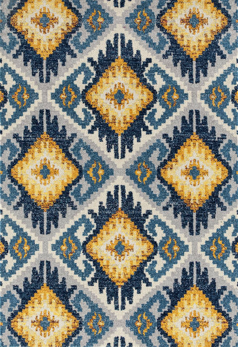 United Weavers Abigail Blue 70 X 100 Area Rug 713 21468 912 806-123286 Image 0