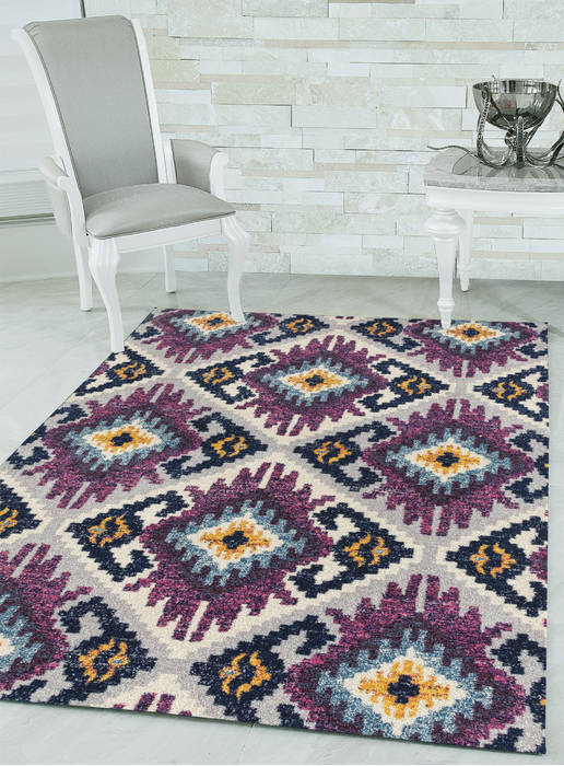 United Weavers Abigail Purple Round 70 X 70 Area Rug 713 21482 88R 806-123292 Image 1
