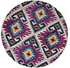 United Weavers Abigail Purple Round 70 X 70 Area Rug 713 21482 88R 806-123292 Thumb 0