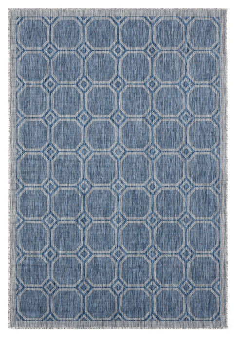 United Weavers Augusta Blue 50 X 70 Area Rug 3900 10660 69 806-123387 Image 0
