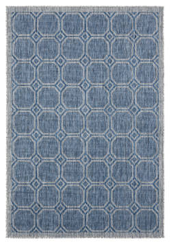 United Weavers Augusta Blue 5'0" X 7'0" Area Rug 3900 10660 69 806-123387