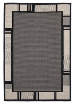 United Weavers Augusta Black 7'0" X 10'0" Area Rug 3900 10870 912 806-123406