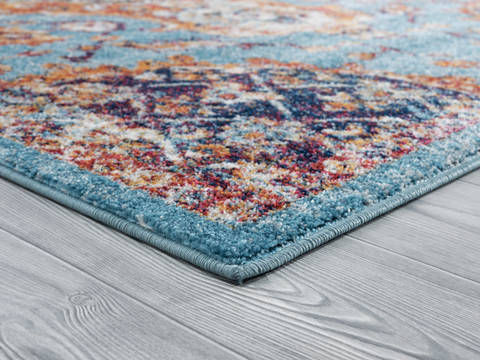 United Weavers Bali Blue Runner 20 X 70 Area Rug 1815 30169 28E 806-123415 Image 2