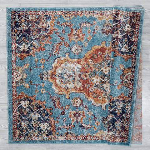 United Weavers Bali Blue Runner 20 X 70 Area Rug 1815 30169 28E 806-123415 Image 3