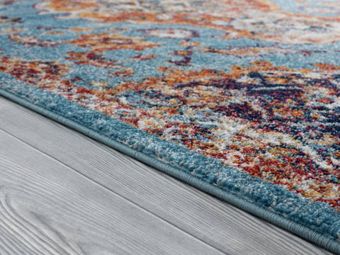 United Weavers Bali Blue Runner 20 X 70 Area Rug 1815 30169 28E 806-123415 Image 4