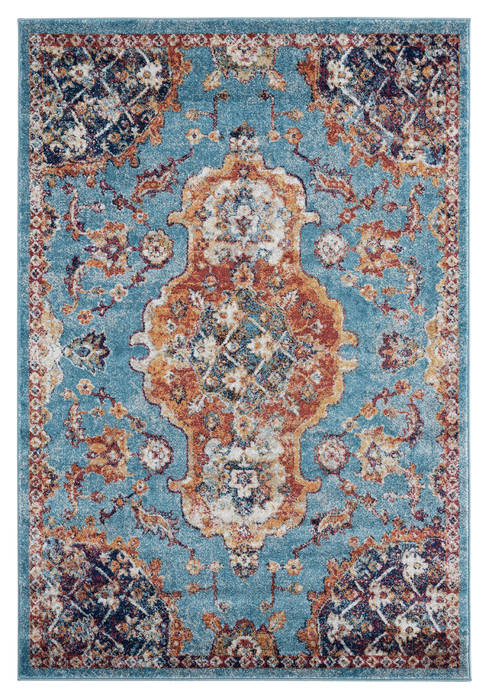 United Weavers Bali Blue Runner 20 X 70 Area Rug 1815 30169 28E 806-123415 Image 0