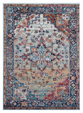 United Weavers Bali Multicolor Runner 6 to 9 ft Olefin Carpet 123436