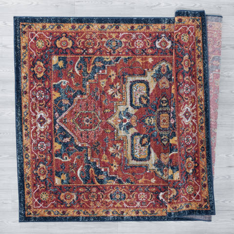 United Weavers Bali Red Runner 20 X 70 Area Rug 1815 30333 28E 806-123443 Image 3