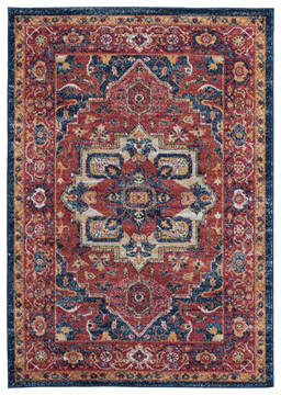 United Weavers Bali Red Runner 6 to 9 ft Olefin Carpet 123443