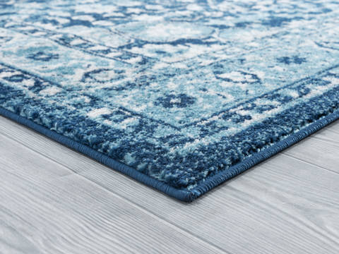 United Weavers Bali Blue Round 70 X 70 Area Rug 1815 30464 88R 806-123452 Image 2
