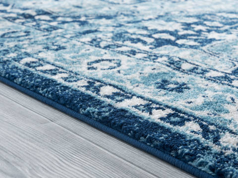 United Weavers Bali Blue Round 70 X 70 Area Rug 1815 30464 88R 806-123452 Image 4