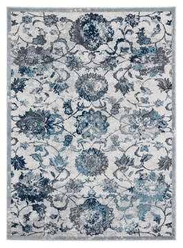 United Weavers Bali Grey Rectangle 5x7 ft Olefin Carpet 123465