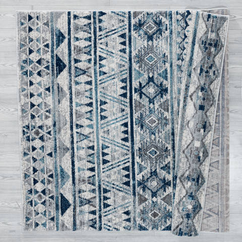 United Weavers Bali Grey Round 70 X 70 Area Rug 1815 30772 88R 806-123480 Image 3