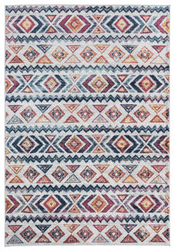 United Weavers Bali Multicolor Rectangle 5x7 ft Olefin Carpet 123486