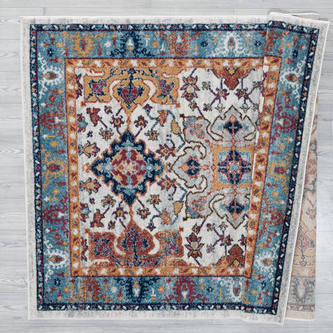 United Weavers Bali Blue Runner 20 X 70 Area Rug 1815 30960 28E 806-123492 Image 3