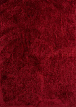 United Weavers Bliss Red Rectangle 5x7 ft Polyester Carpet 123502