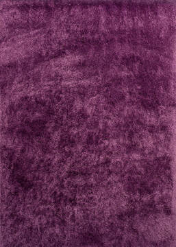 United Weavers Bliss Purple Rectangle 5x7 ft Polyester Carpet 123514