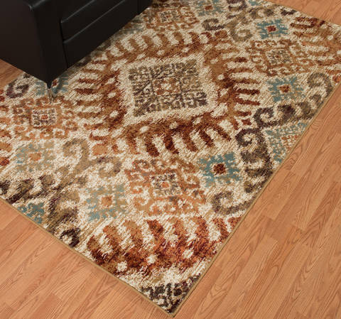 United Weavers Bridges Purple 90 X 130 Area Rug 3001 00236 1013 806-123535 Image 1