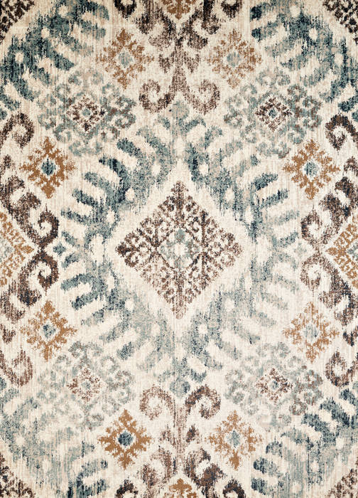 United Weavers Bridges Blue 90 X 130 Area Rug 3001 00260 1013 806-123536 Image 0