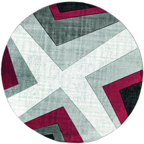 United Weavers Bristol Red Round 70 X 70 Area Rug 2050 10030 88R 806-123550 Image 0