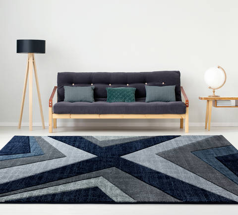 United Weavers Bristol Blue 70 X 100 Area Rug 2050 10064 912 806-123563 Image 1