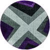 United Weavers Bristol Purple Round 70 X 70 Area Rug 2050 10082 88R 806-123574 Thumb 0