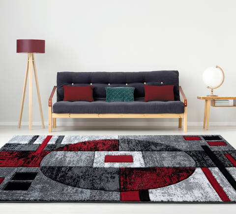 United Weavers Bristol Red 50 X 70 Area Rug 2050 10130 69 806-123585 Image 1