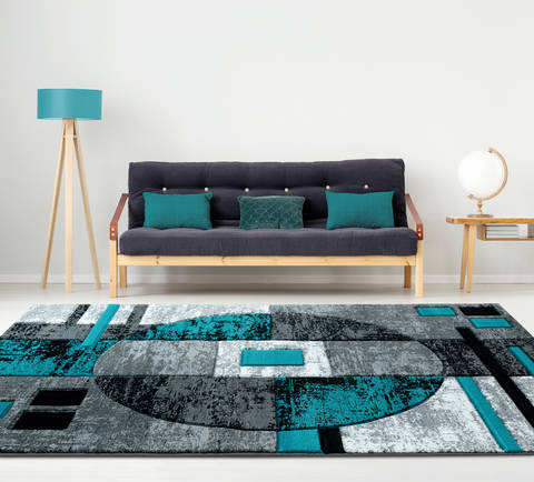 United Weavers Bristol Blue 70 X 100 Area Rug 2050 10169 912 806-123605 Image 1